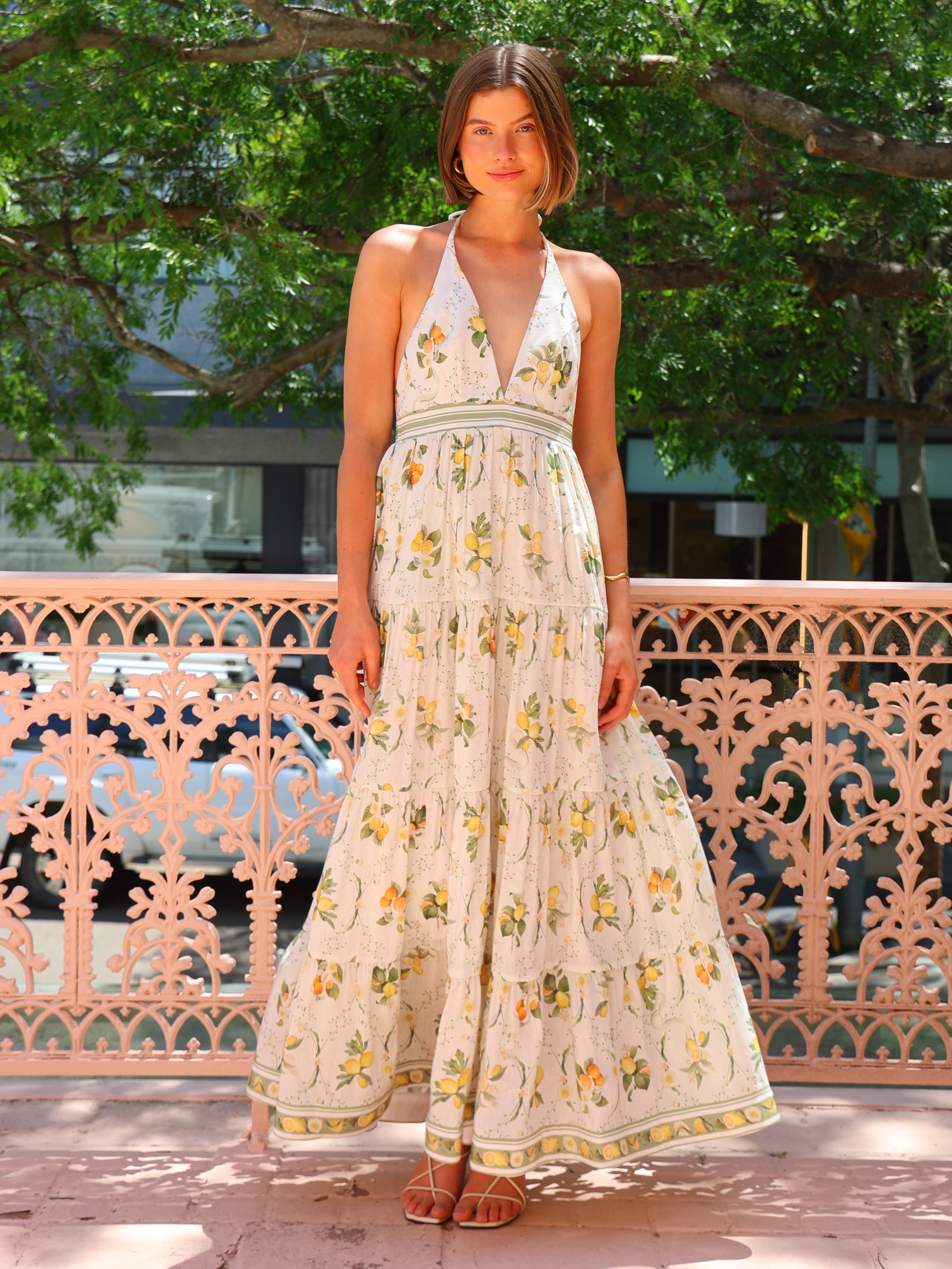 Amara - Halter Maxi Dress