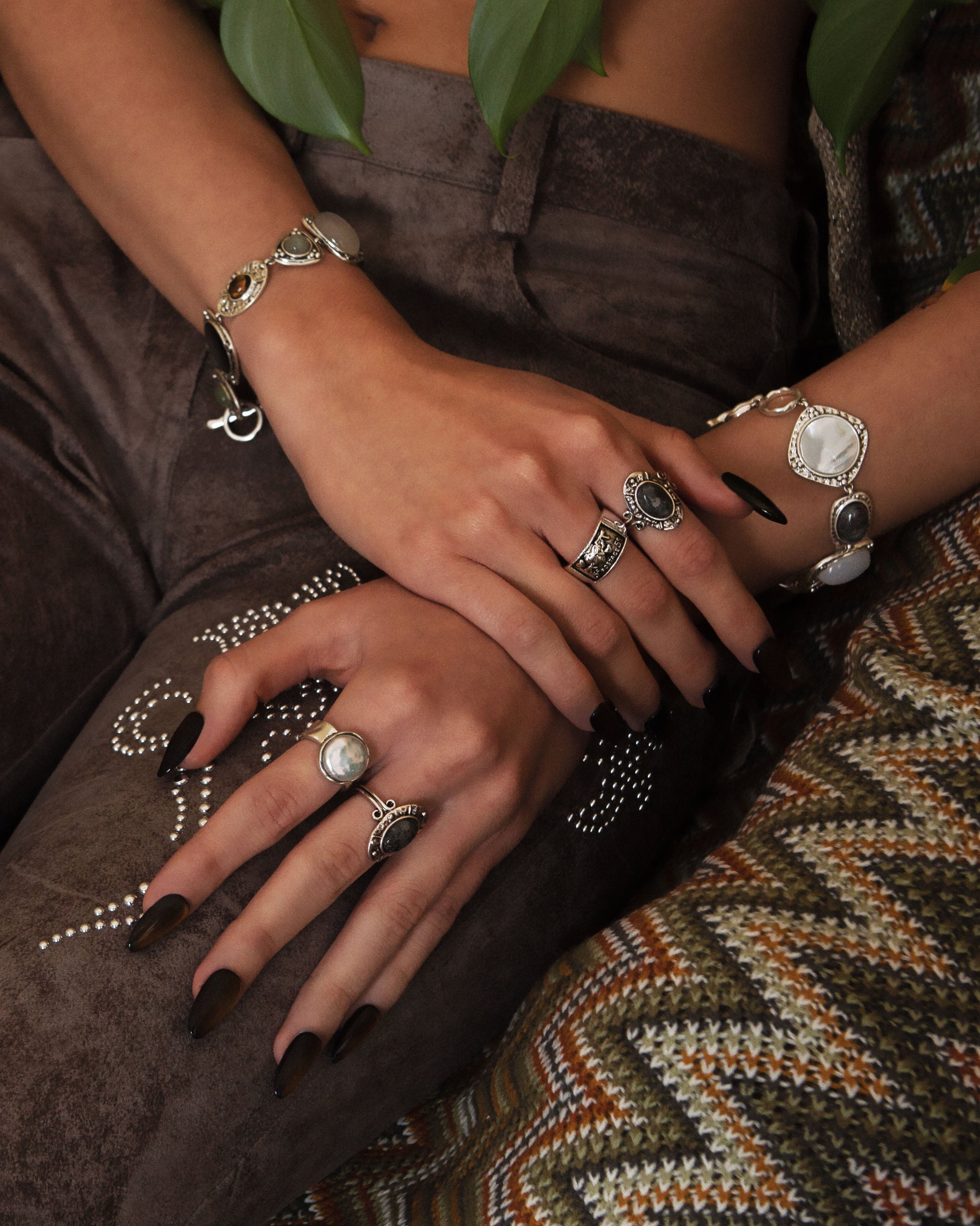 Athena Bracelet and Iris Ring Set