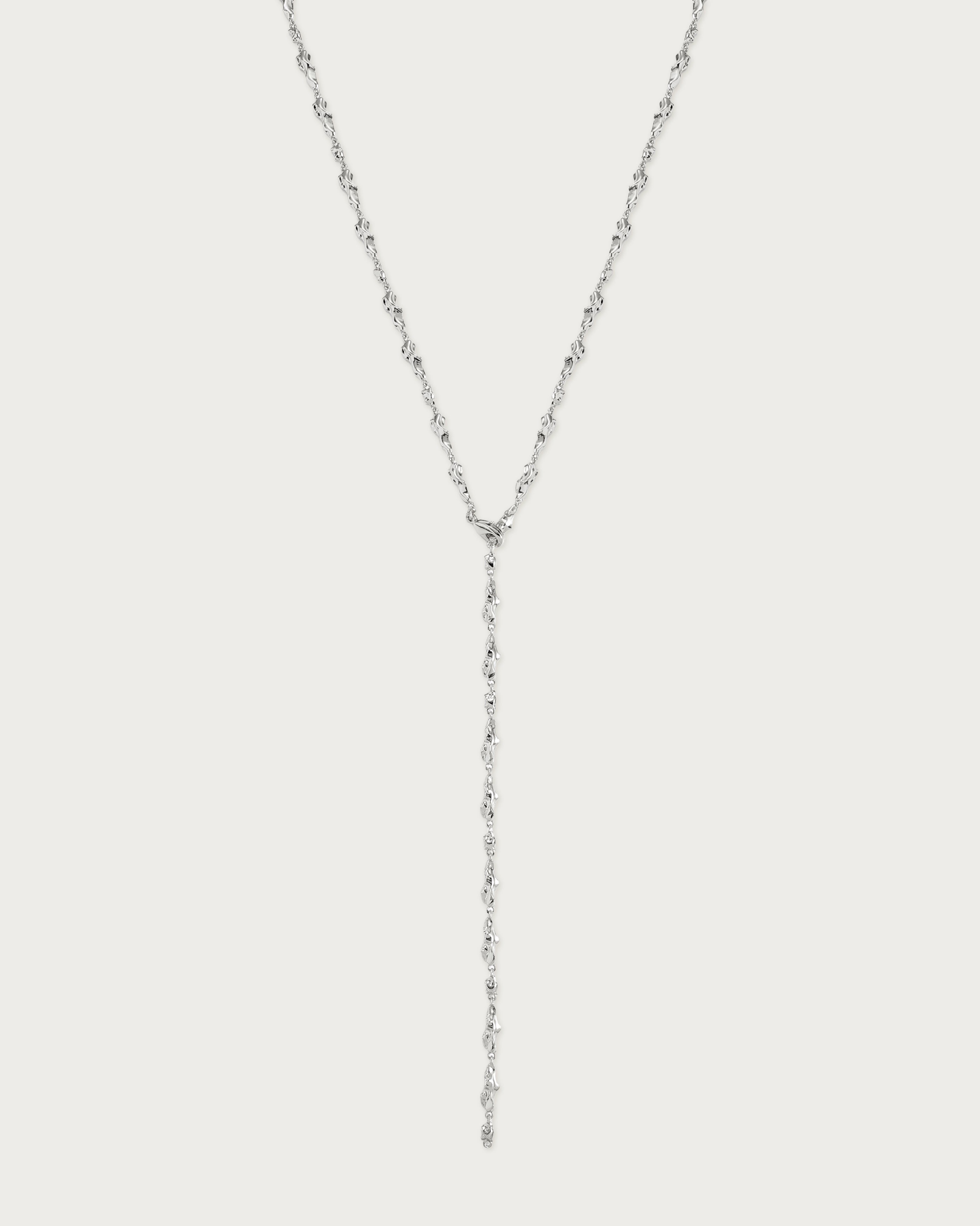 Silver Clusters Necklace