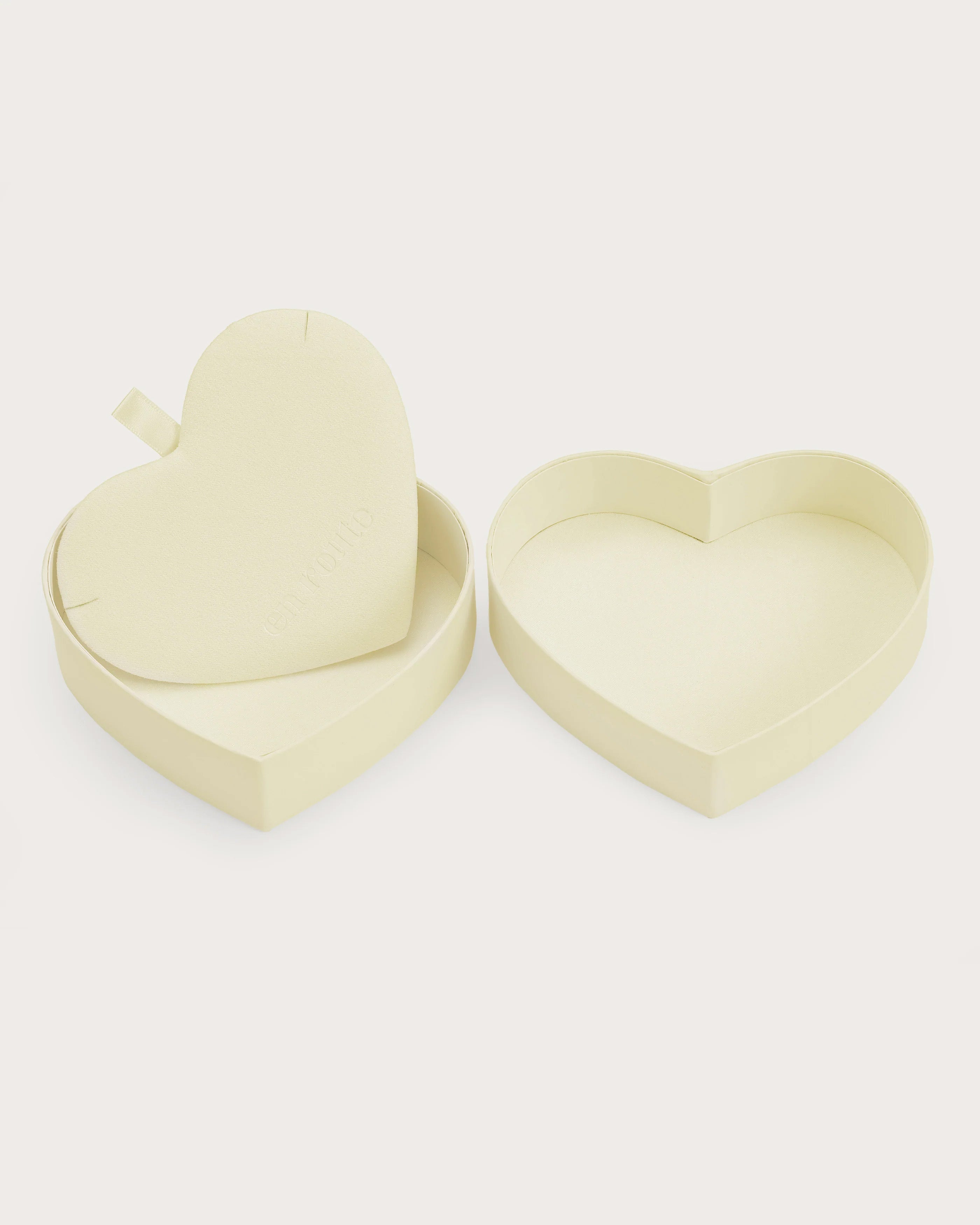 Heart Shaped Gift Box in Ivory