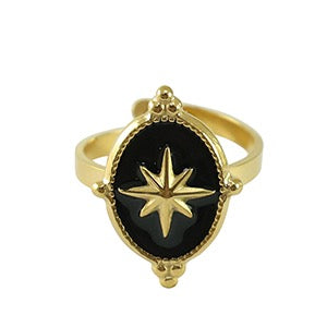 Holly ring | Gold
