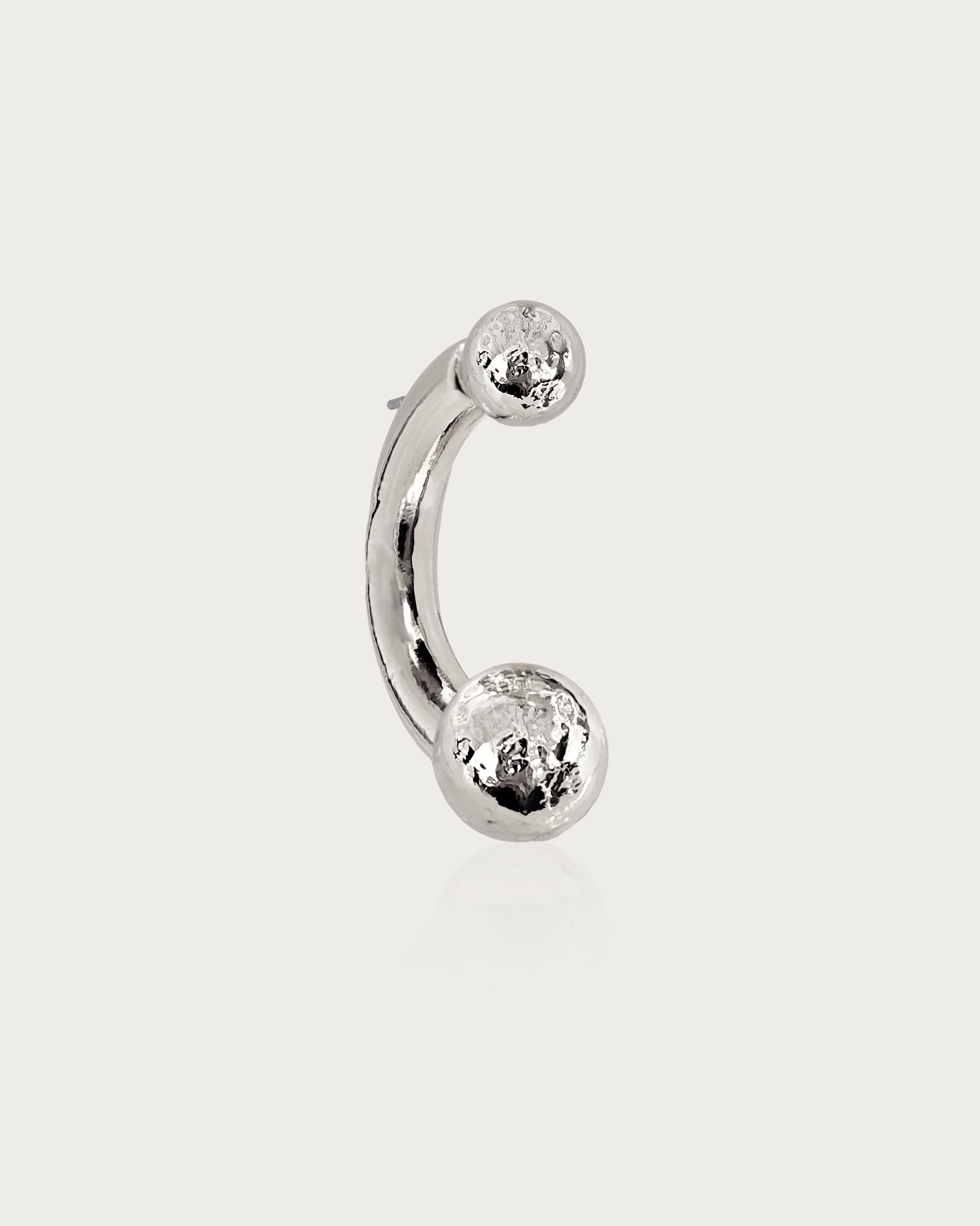 Clio Earrings in Silver