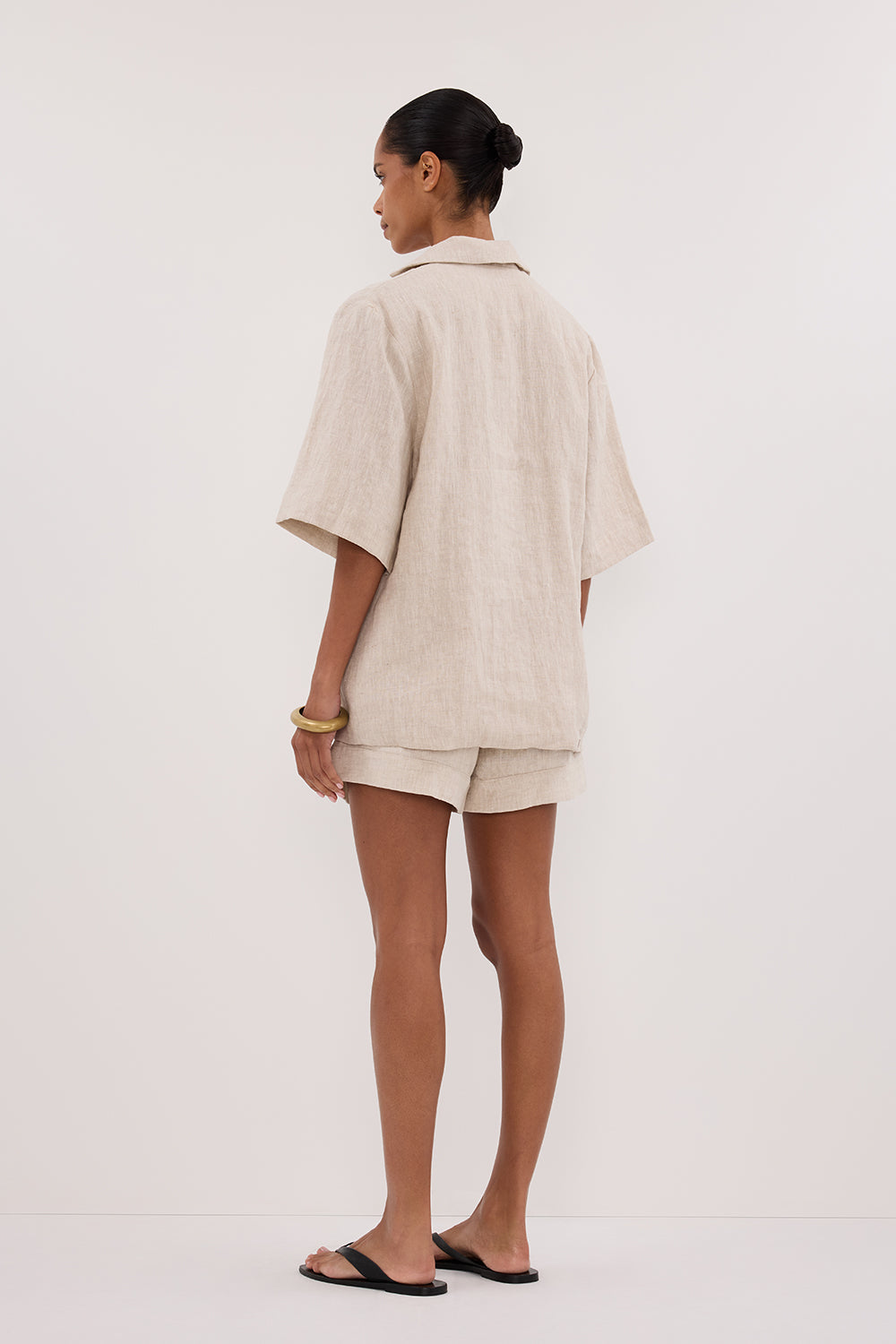 NALA NATURAL LINEN RESORT SHIRT
