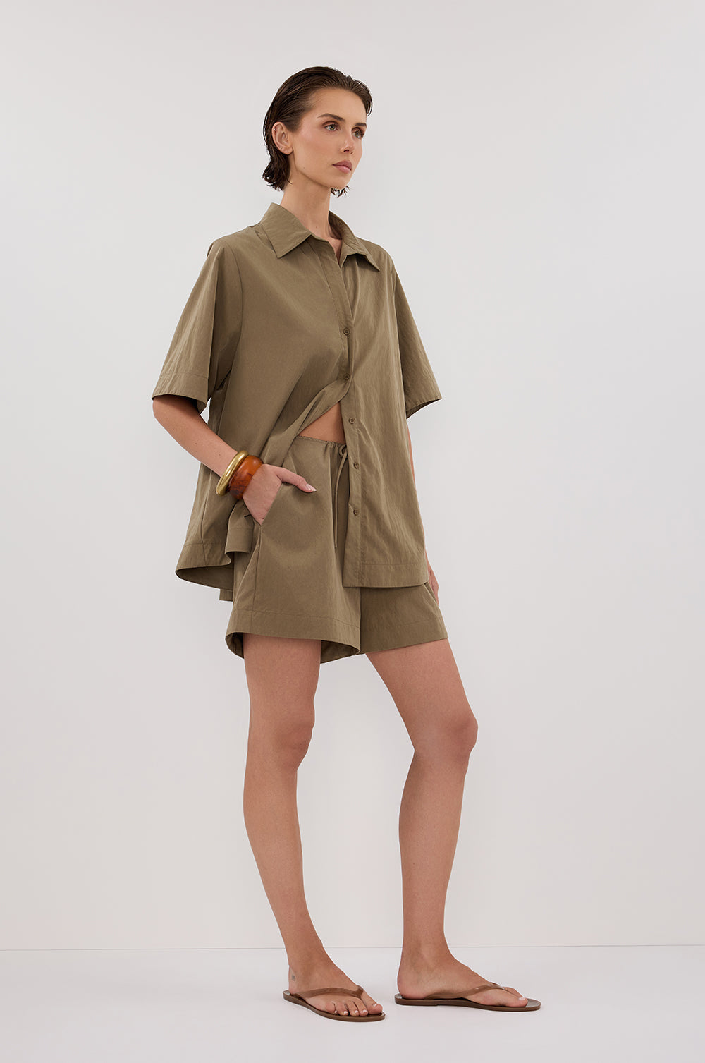 AMARA MOSS MODAL BLEND SHORT
