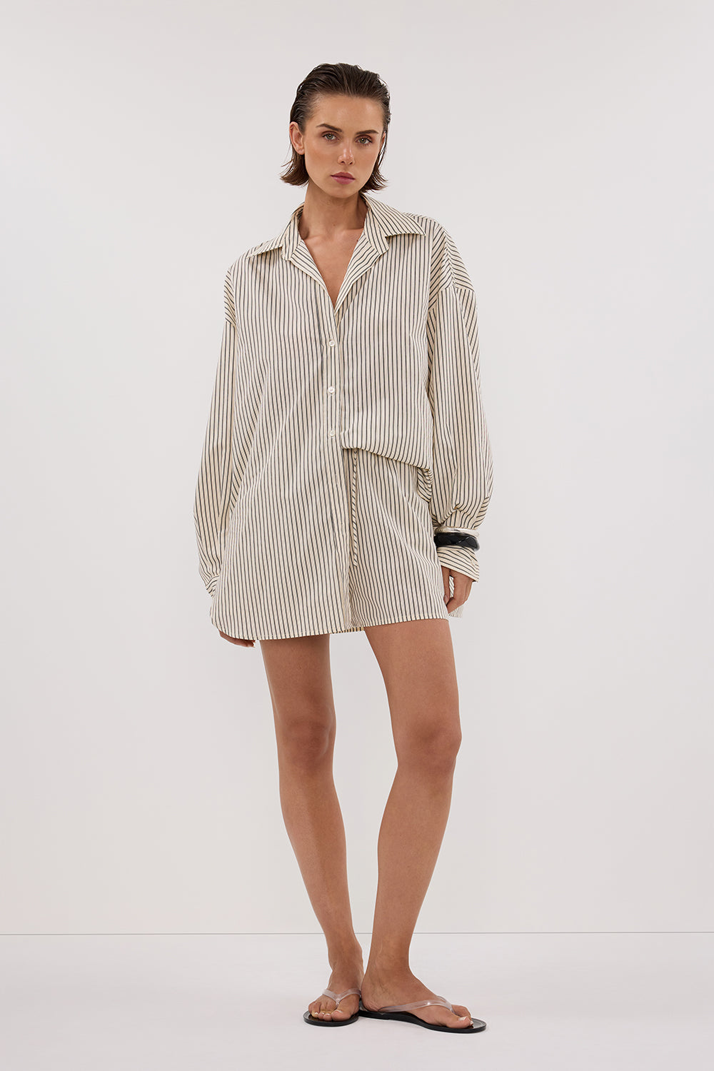 PALMA CREAM SILK BLEND SHORT