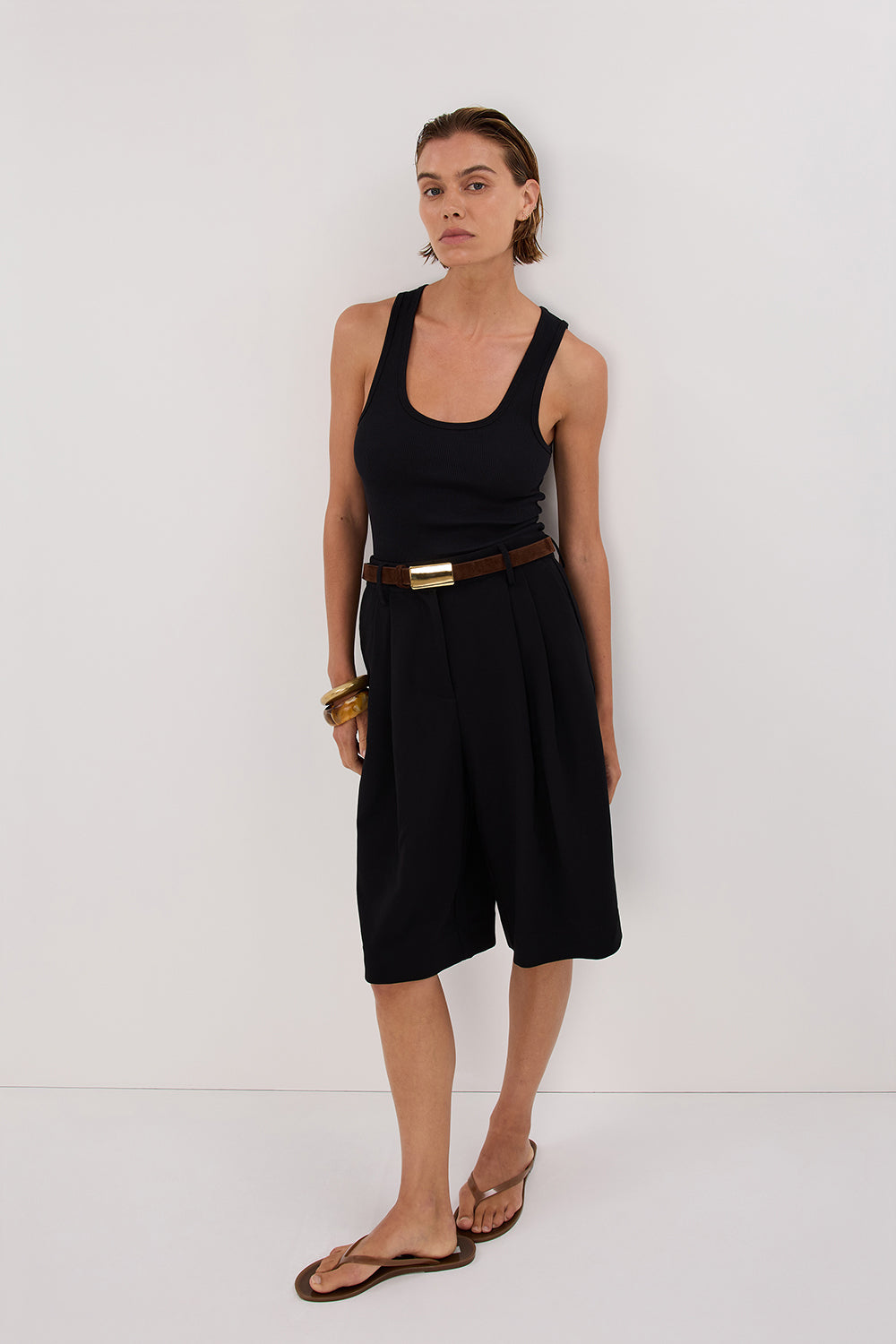 WESTWOOD BLACK BERMUDA SHORT