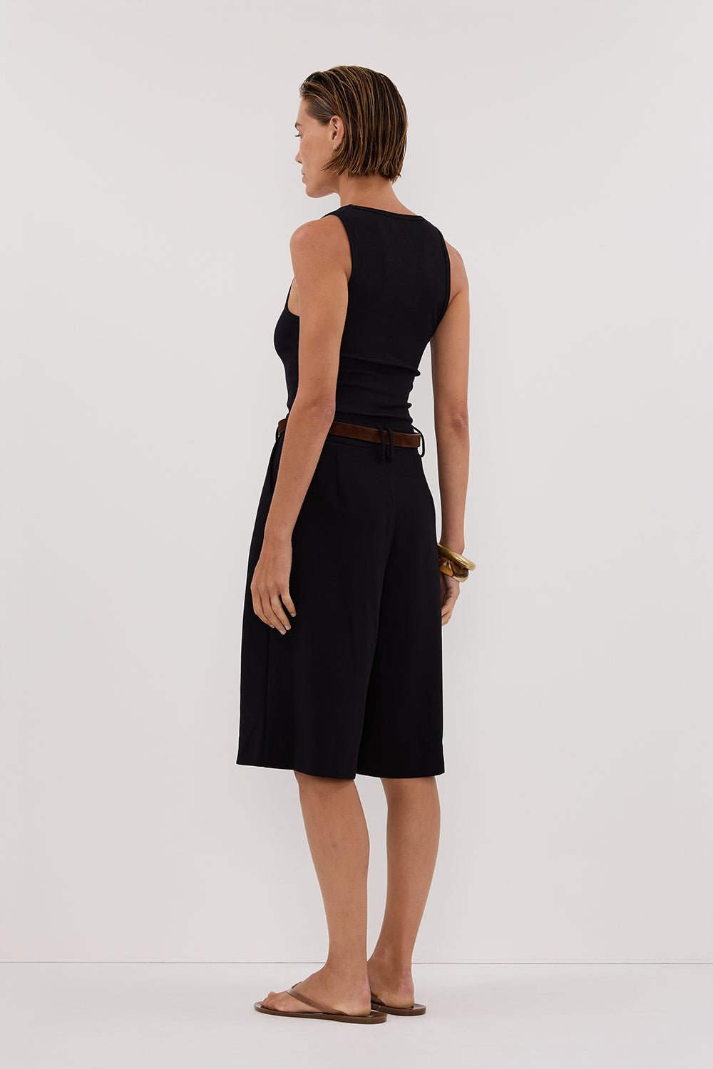 WESTWOOD BLACK BERMUDA SHORT