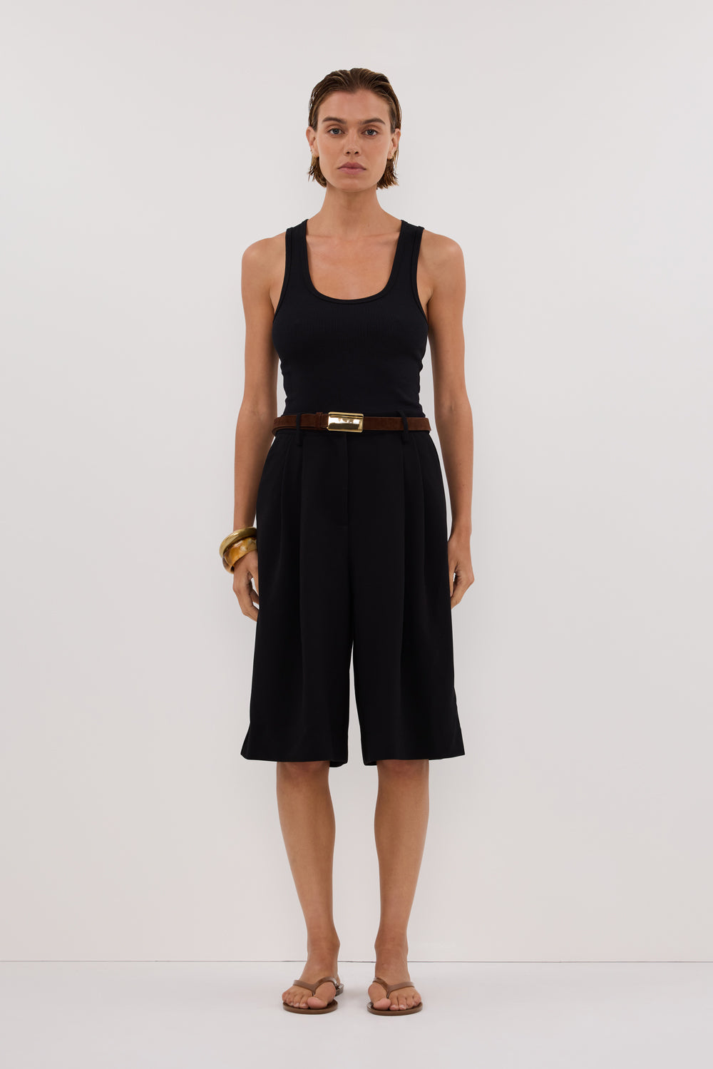 WESTWOOD BLACK BERMUDA SHORT