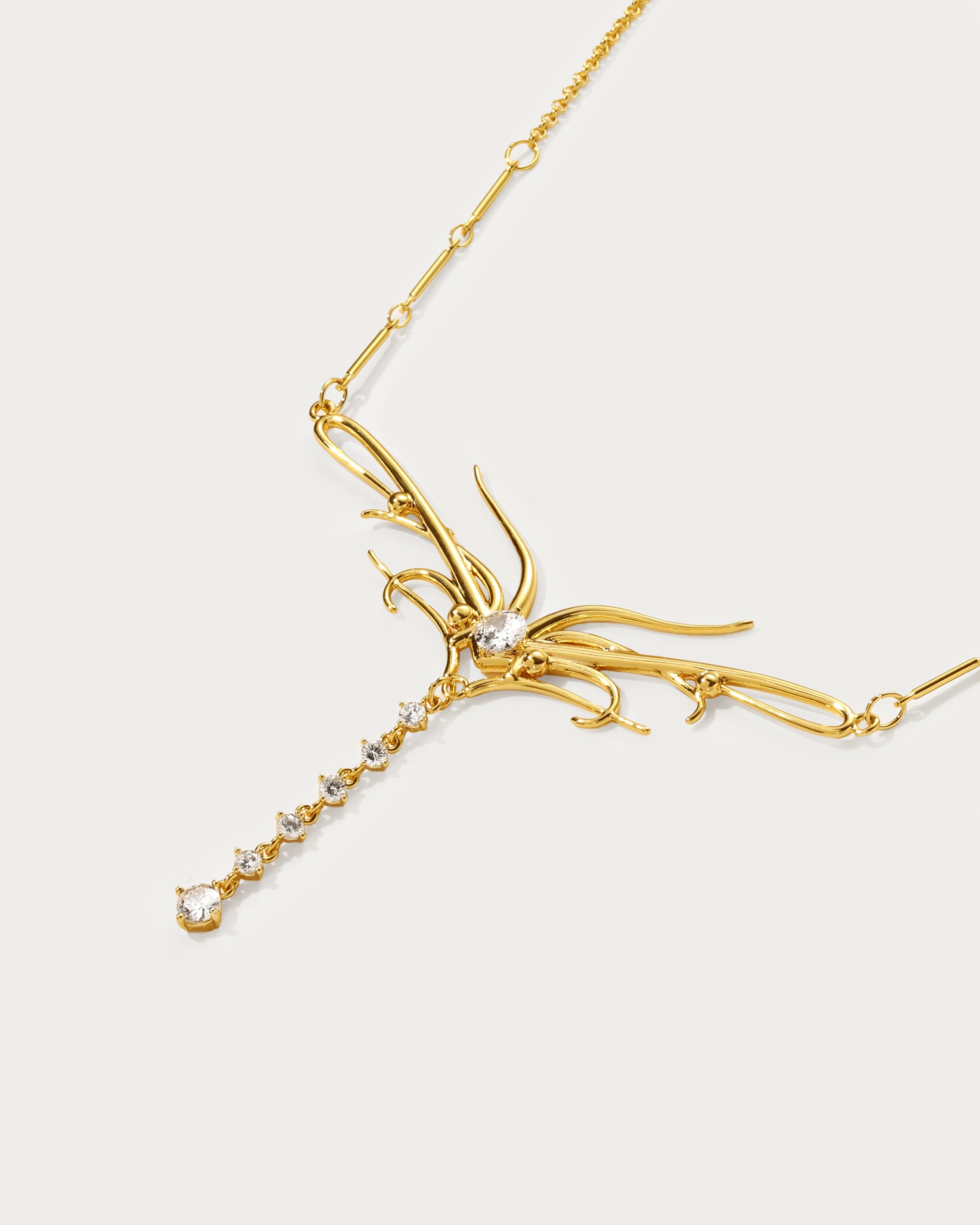 Dripping Waist Chain in Gold