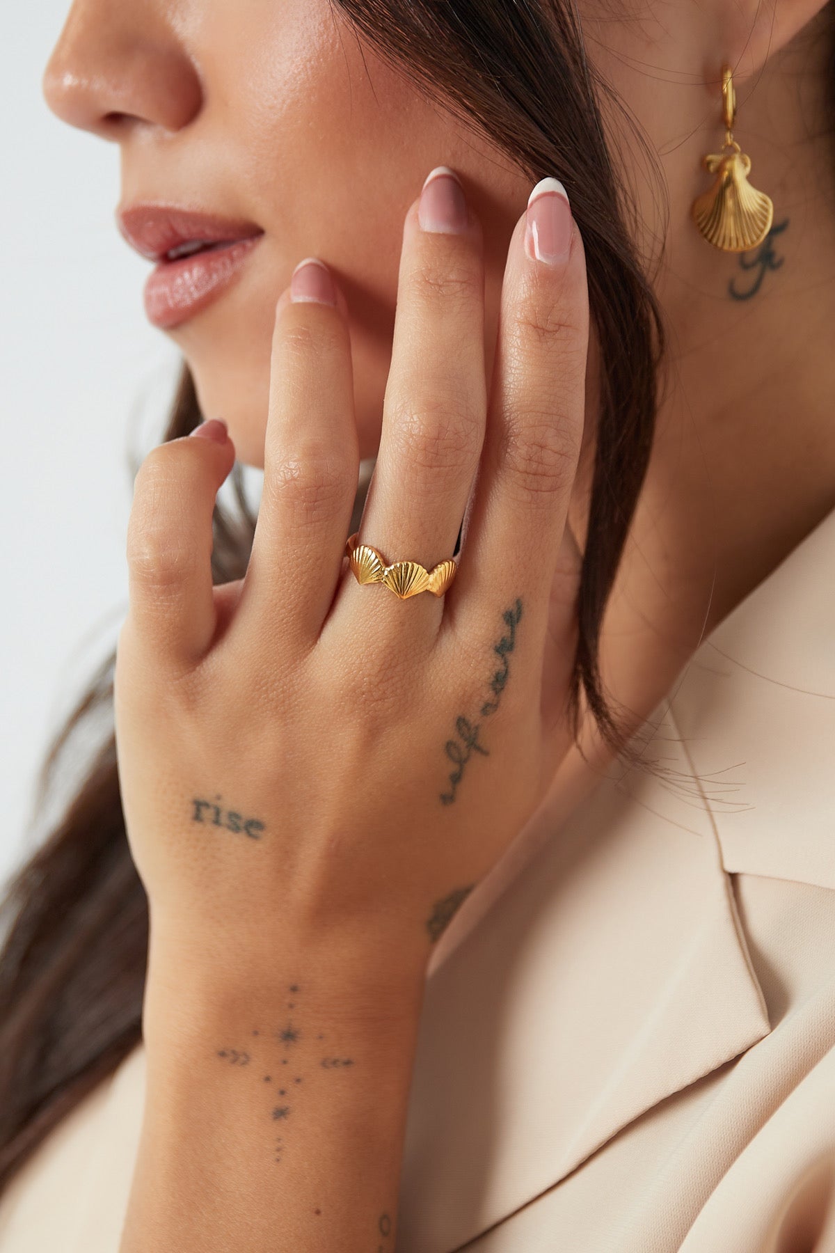 Sea shell | Gold
