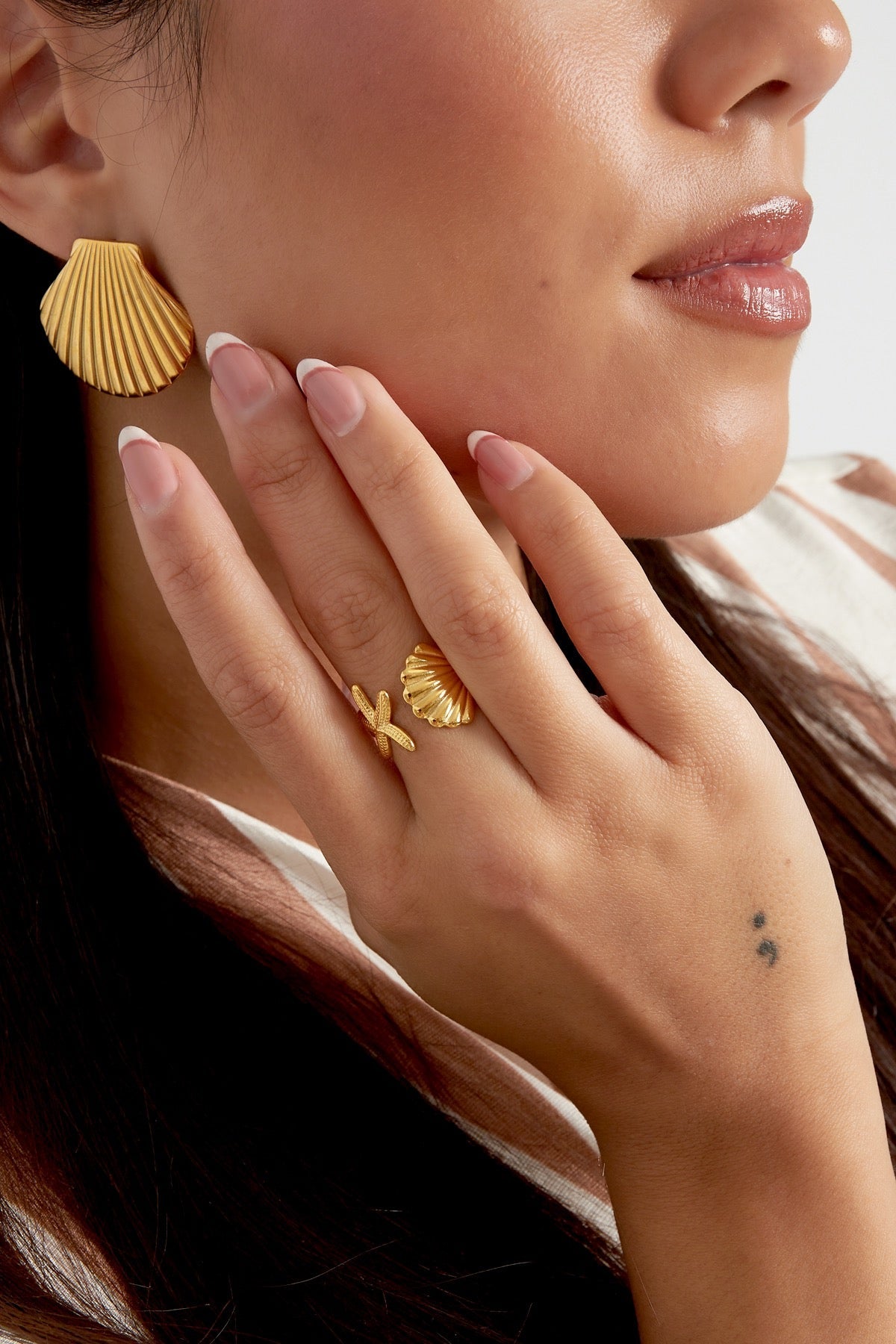 florine ring | Gold