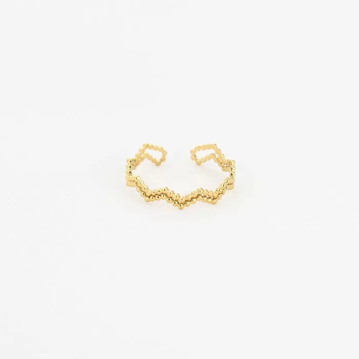 woven ring | Gold