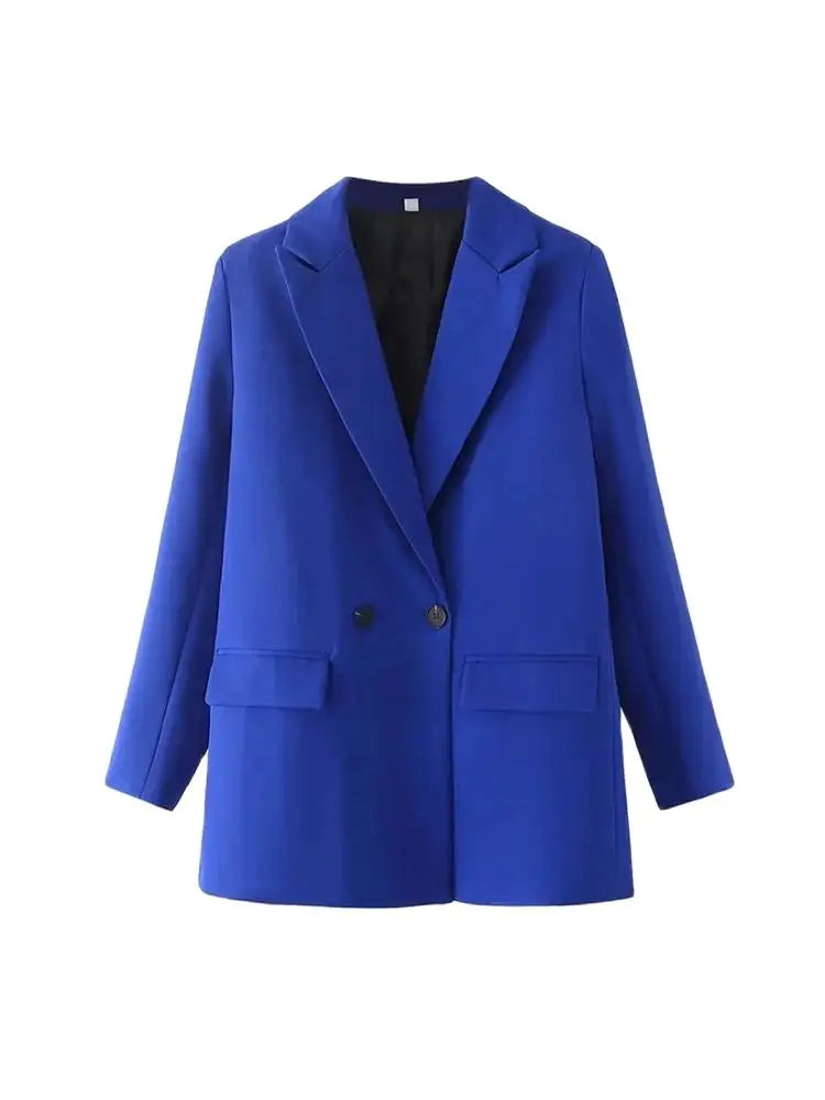 Vintage Chic Casual Blazer