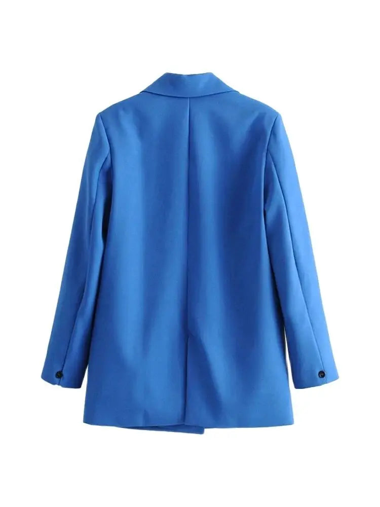 Vintage Chic Casual Blazer