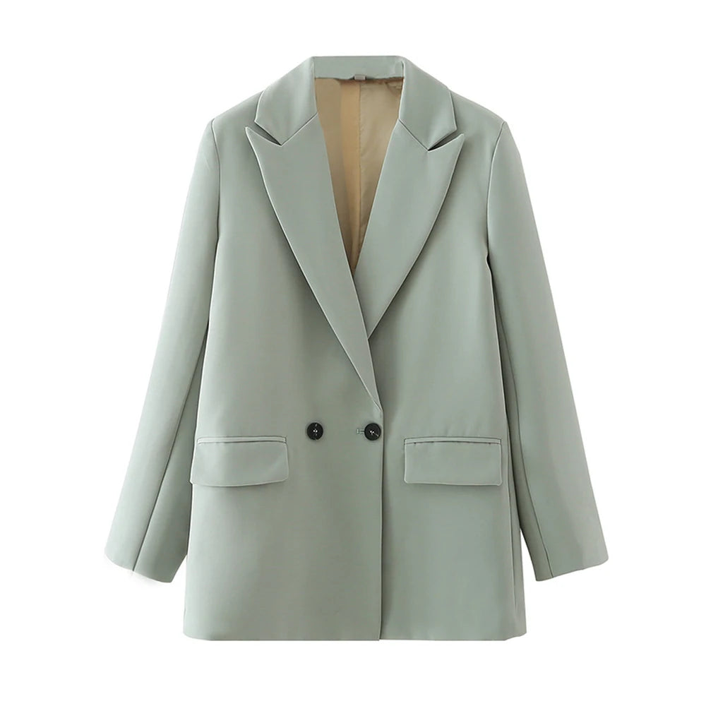 Vintage Chic Casual Blazer