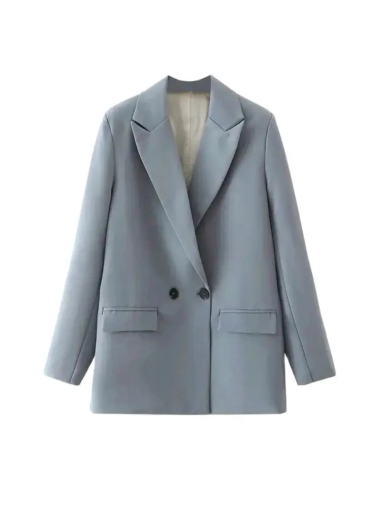 Vintage Chic Casual Blazer