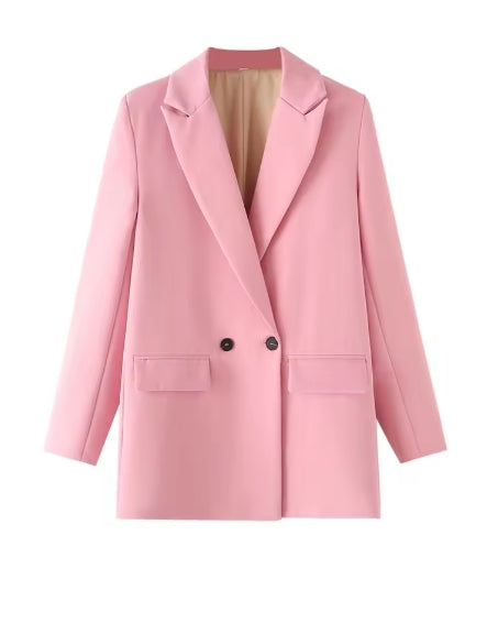 Vintage Chic Casual Blazer