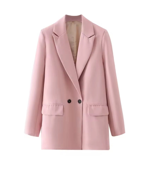 Vintage Chic Casual Blazer