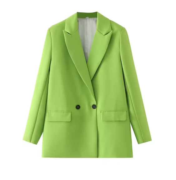 Vintage Chic Casual Blazer