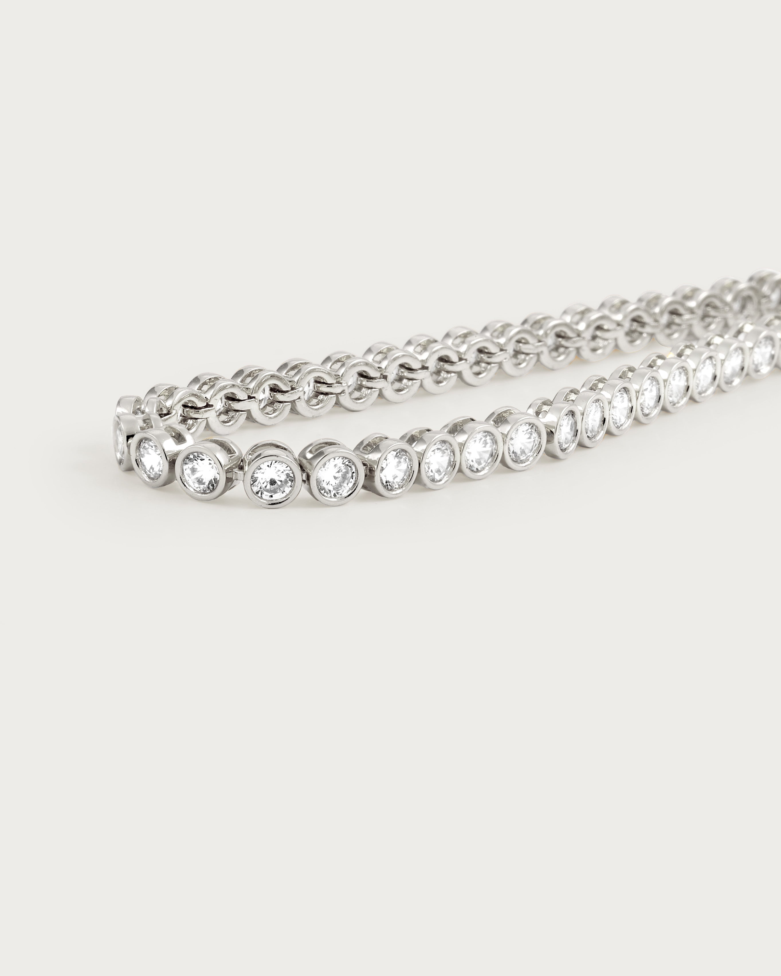 Tennis Bracelet in Silver