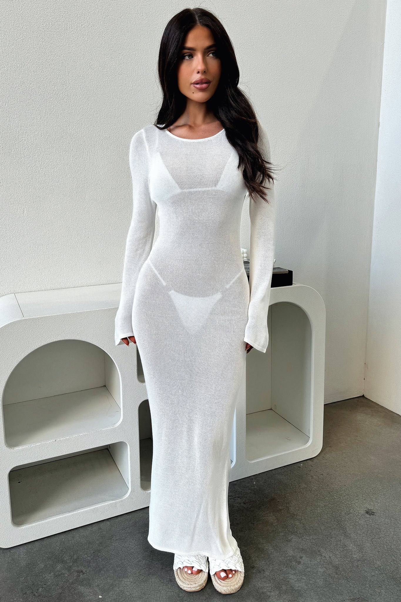 Annem Maxi Dress - White