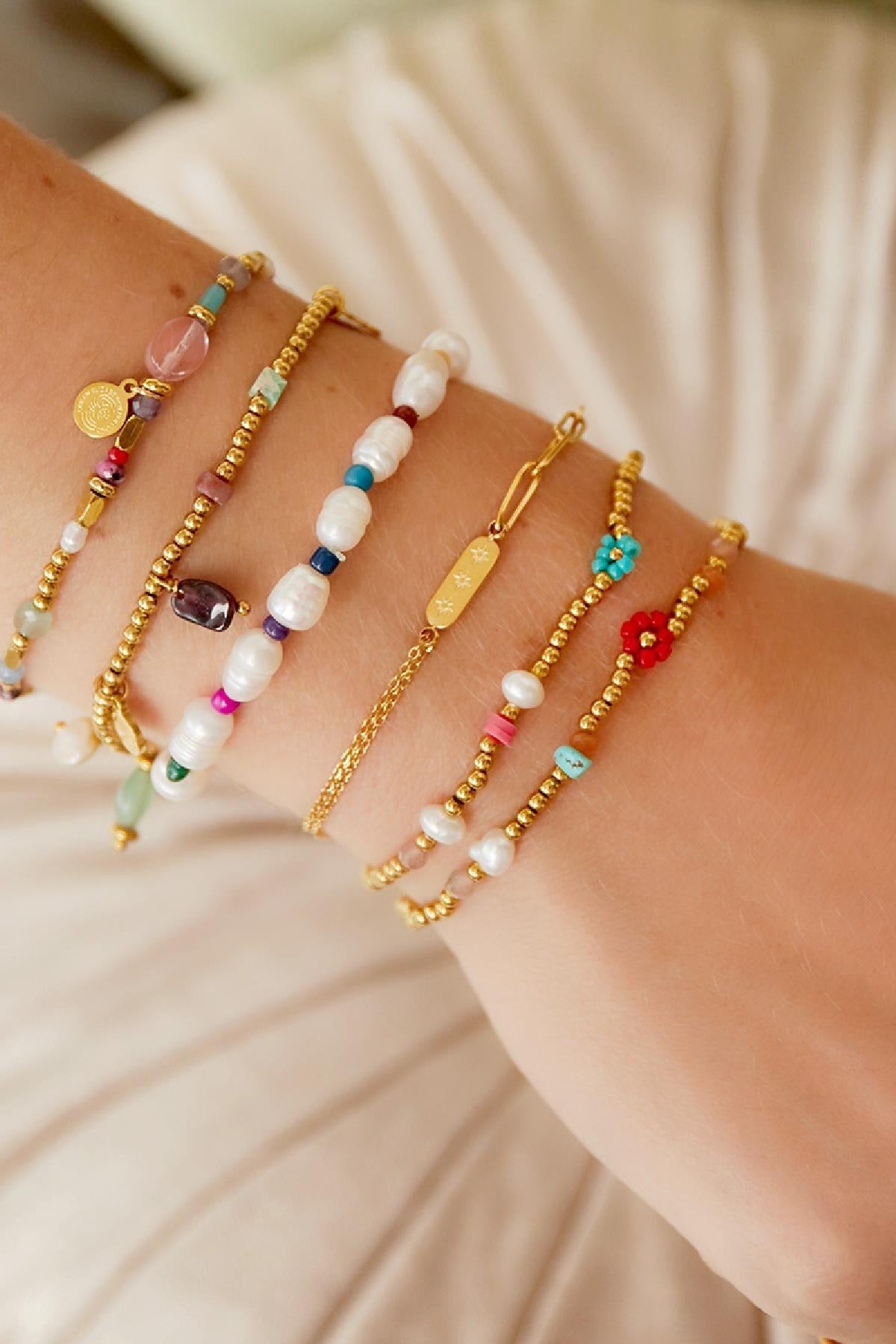 Fien bracelet - gold