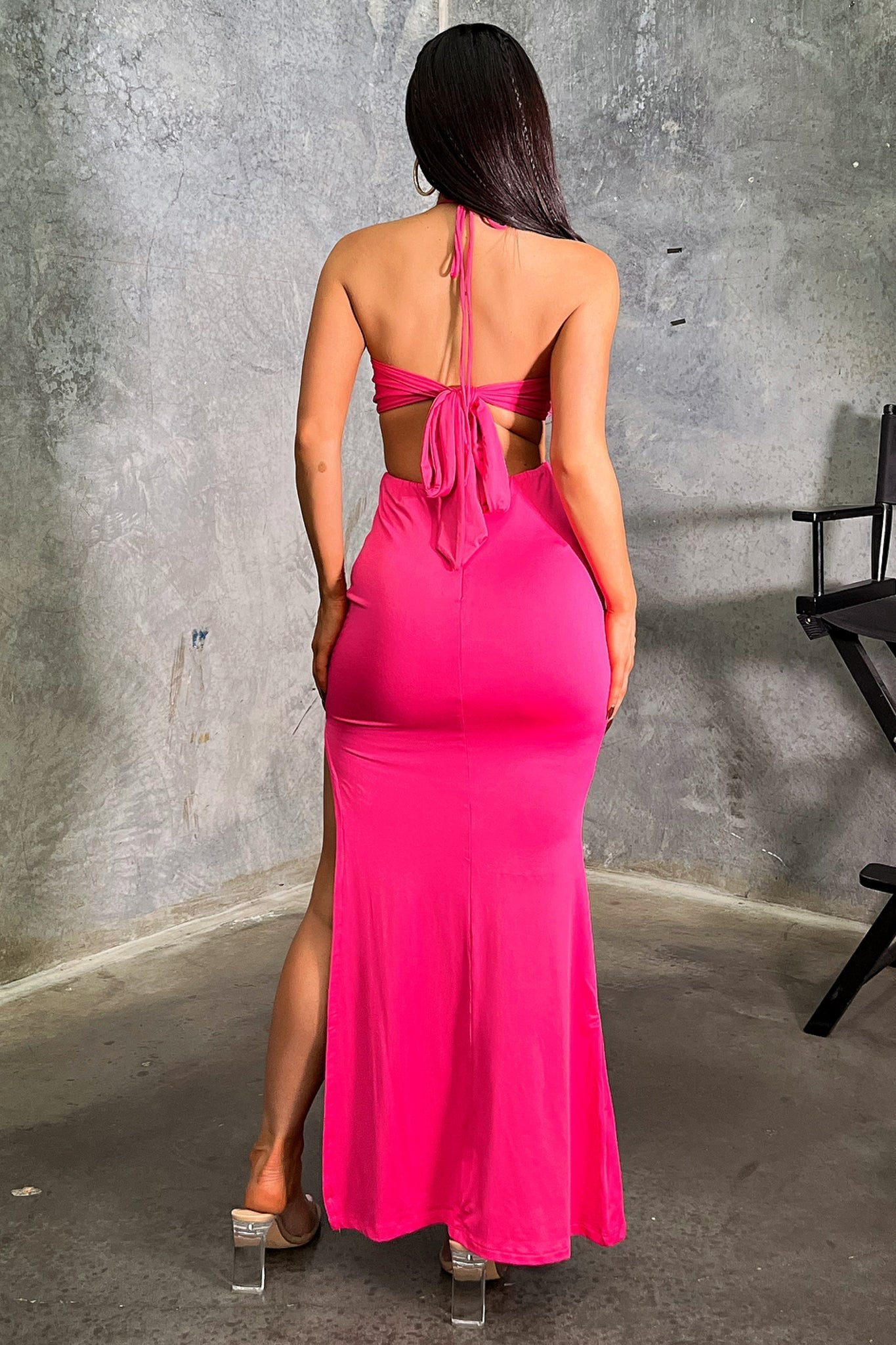 Kaila Maxi Dress - Hot Pink