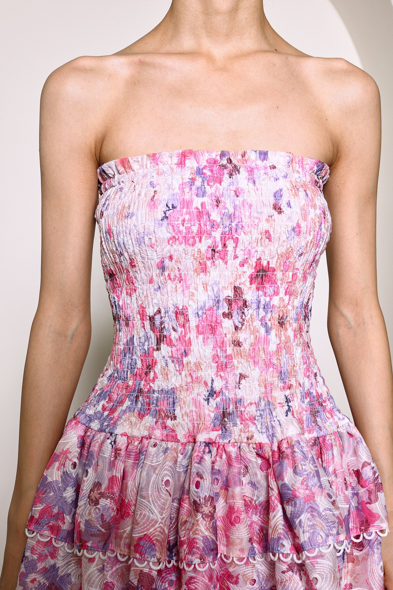 Aurielle - Strapless Mini Dress