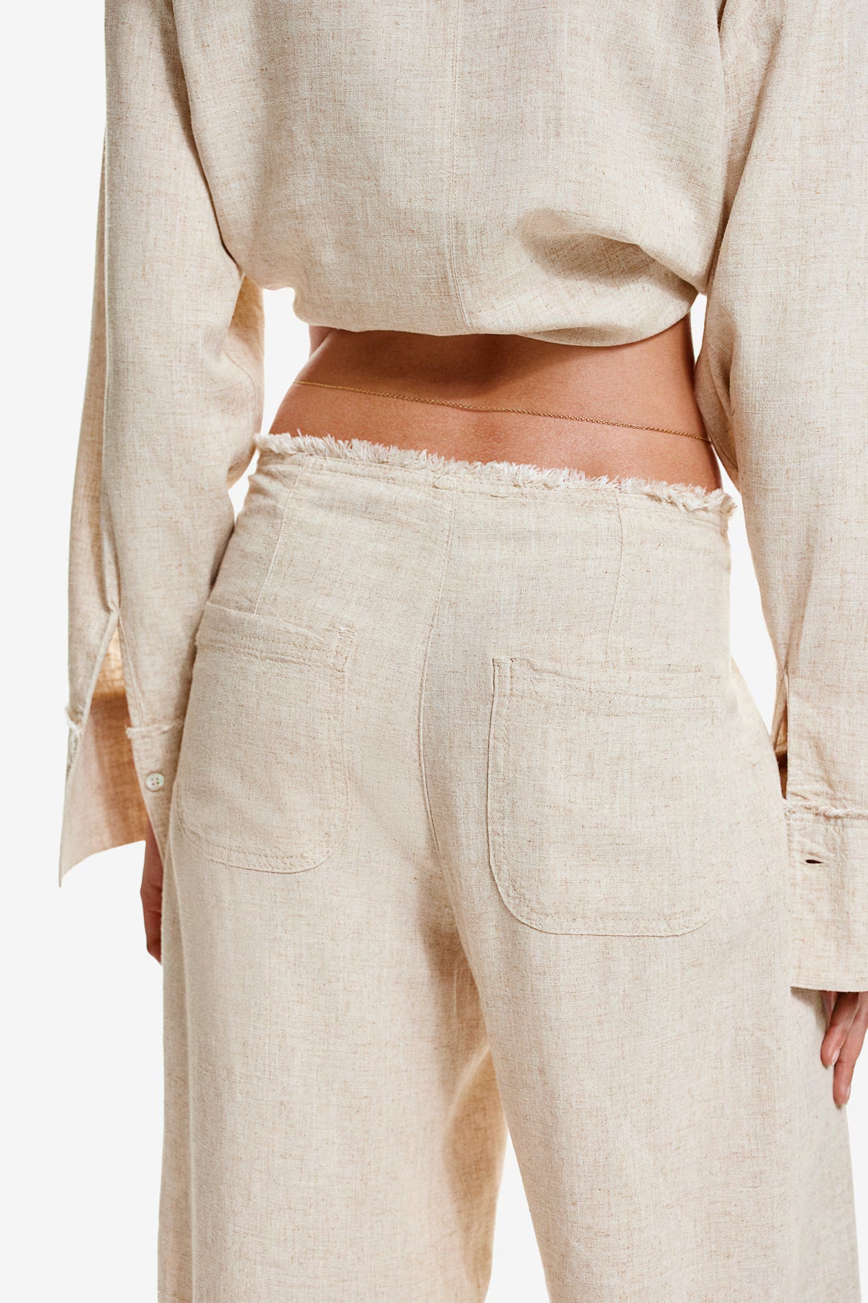 Linen Blend Pants