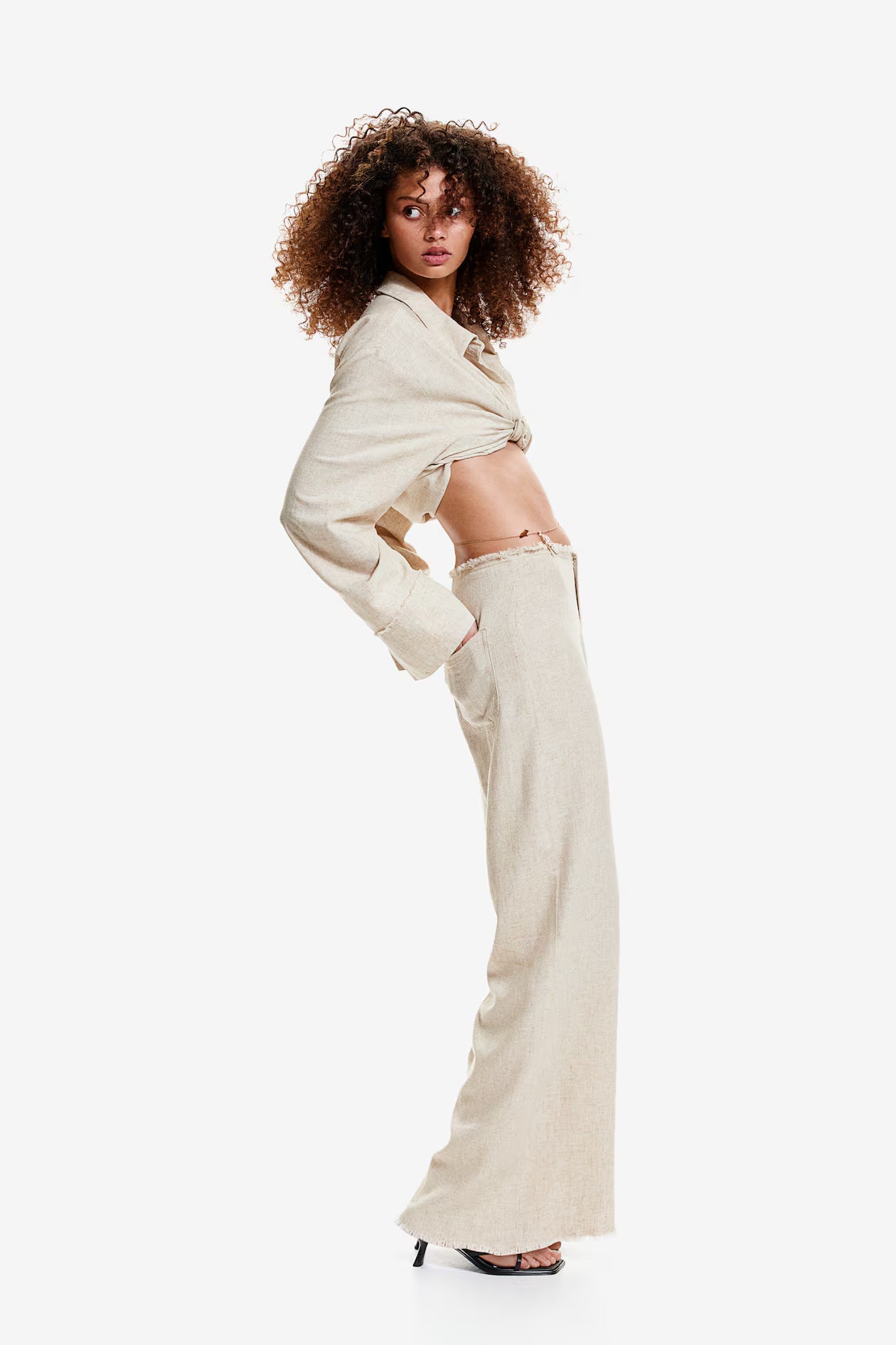 Linen Blend Pants