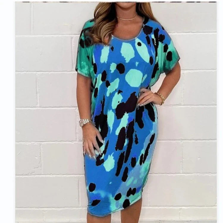 Amelia™ | Casual Leopard Print Dress
