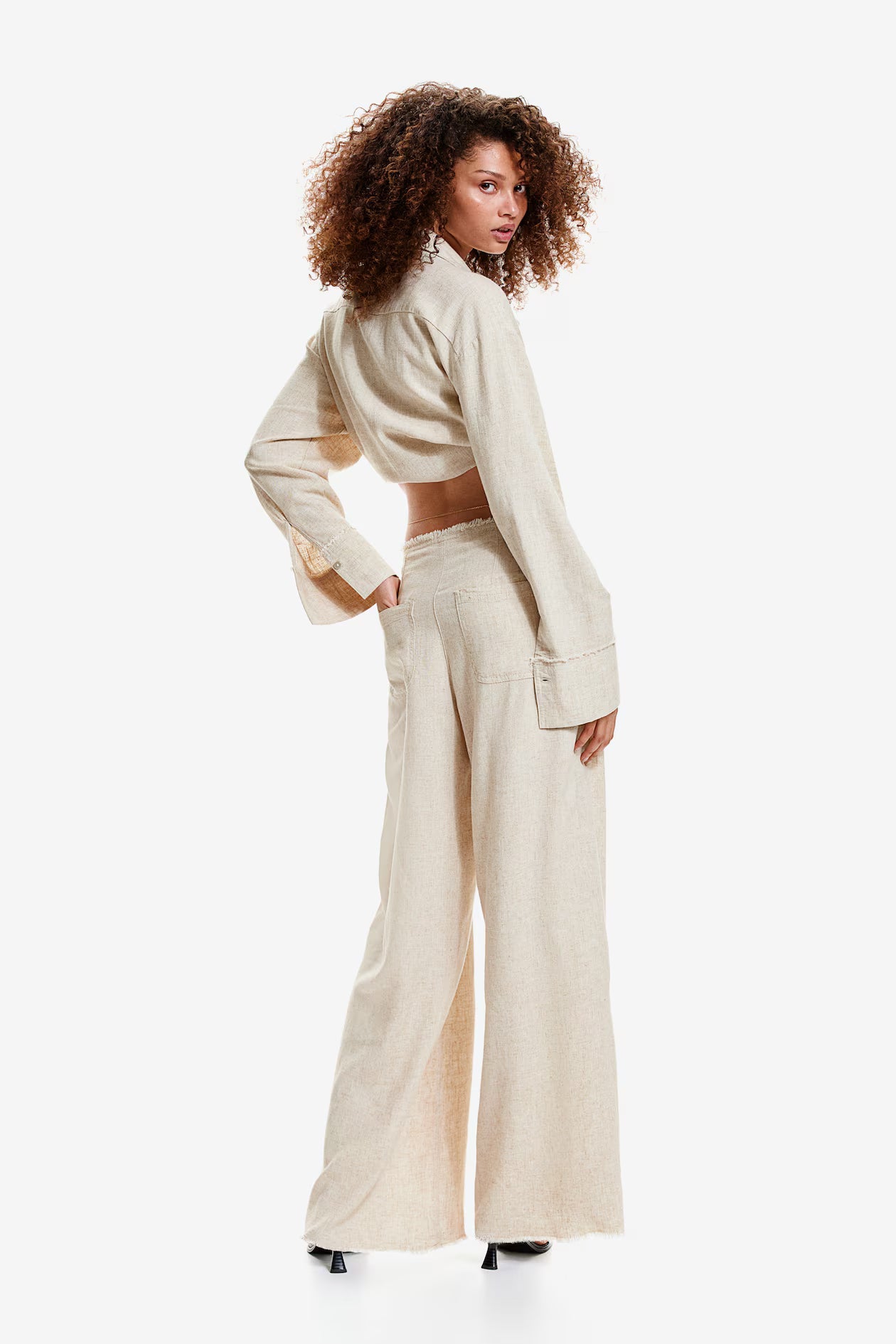 Linen Blend Pants