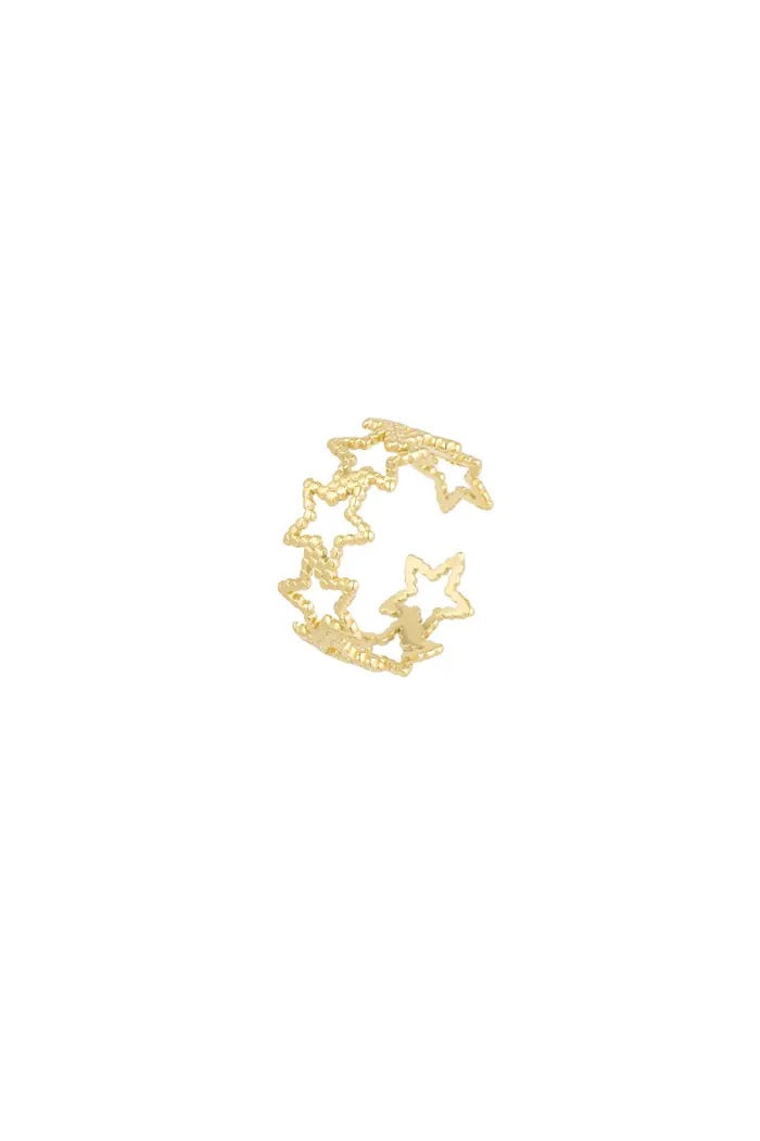 sparkle all the way ring | Gold