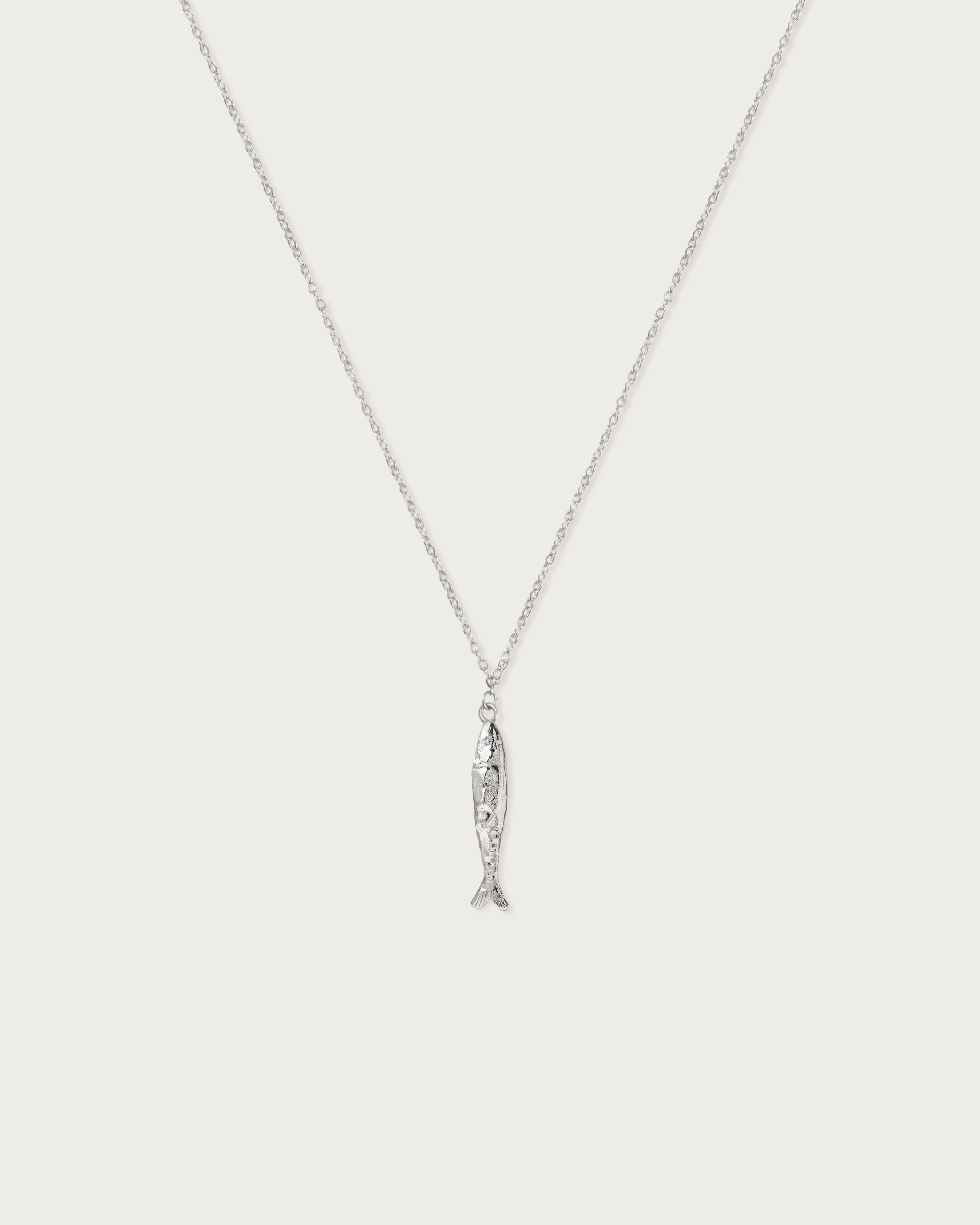 Gold Anchovy Necklace