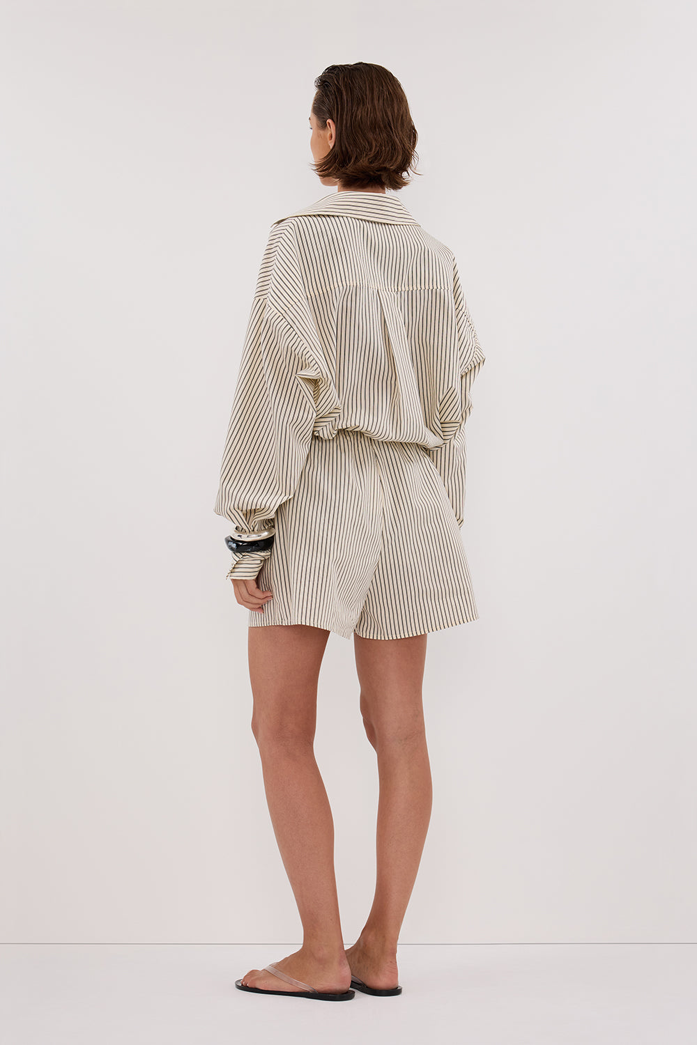 PALMA CREAM SILK BLEND SHORT