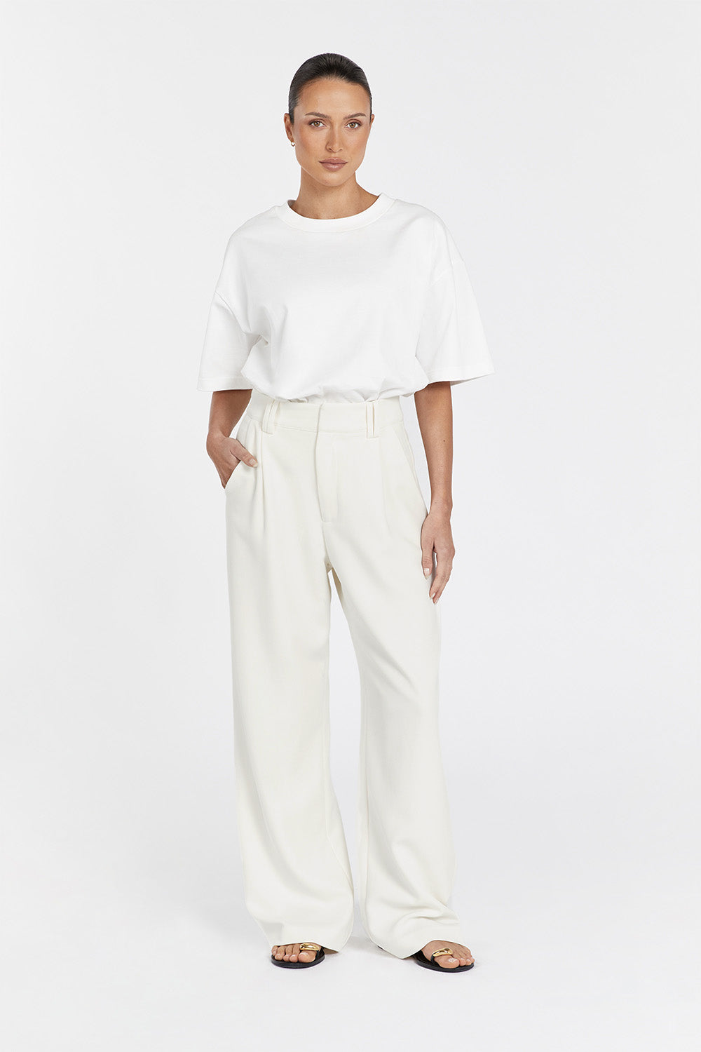 CELINE CREAM PANT