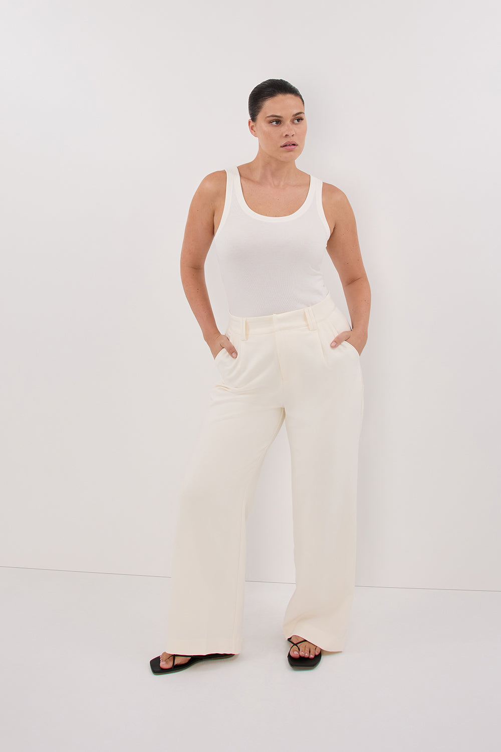 CELINE CREAM PANT
