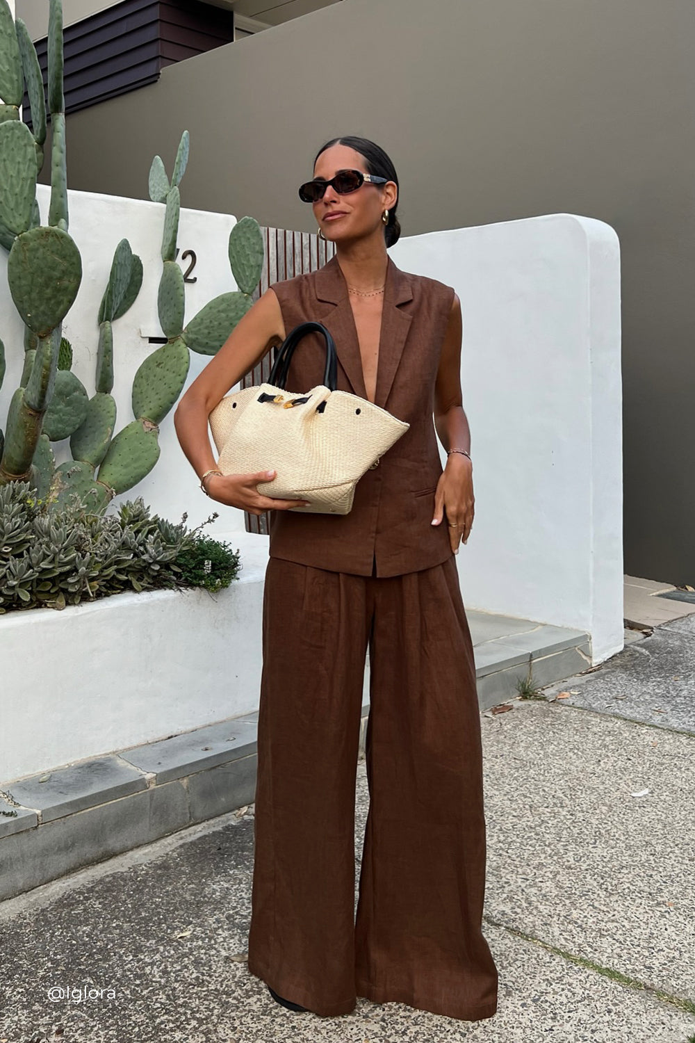 HOLDEN FONDANT LINEN PANT