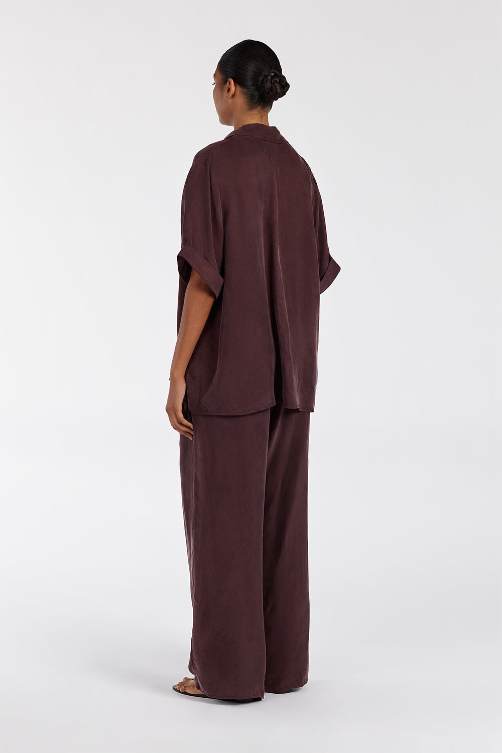LIAM CURRANT CUPRO SHIRT