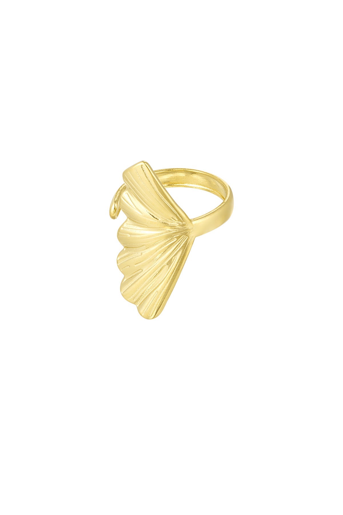 Big sea shell ring | Gold