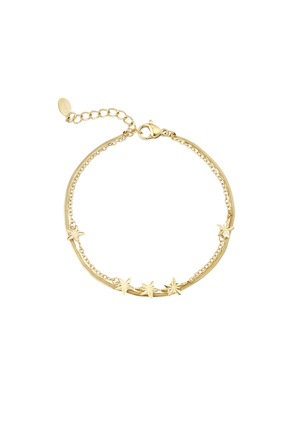 starry layers bracelet | Gold