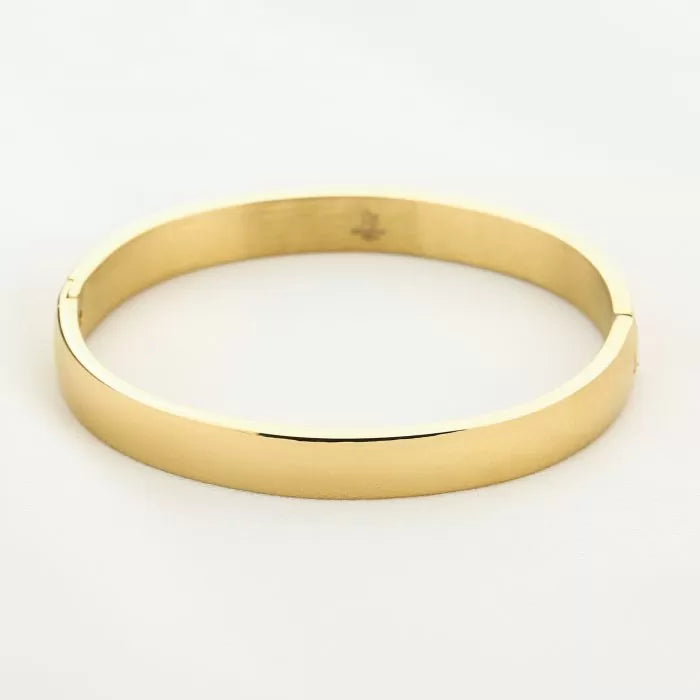 Chunky bangle | Gold