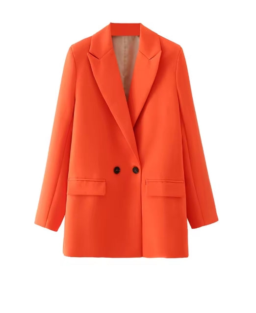 Vintage Chic Casual Blazer