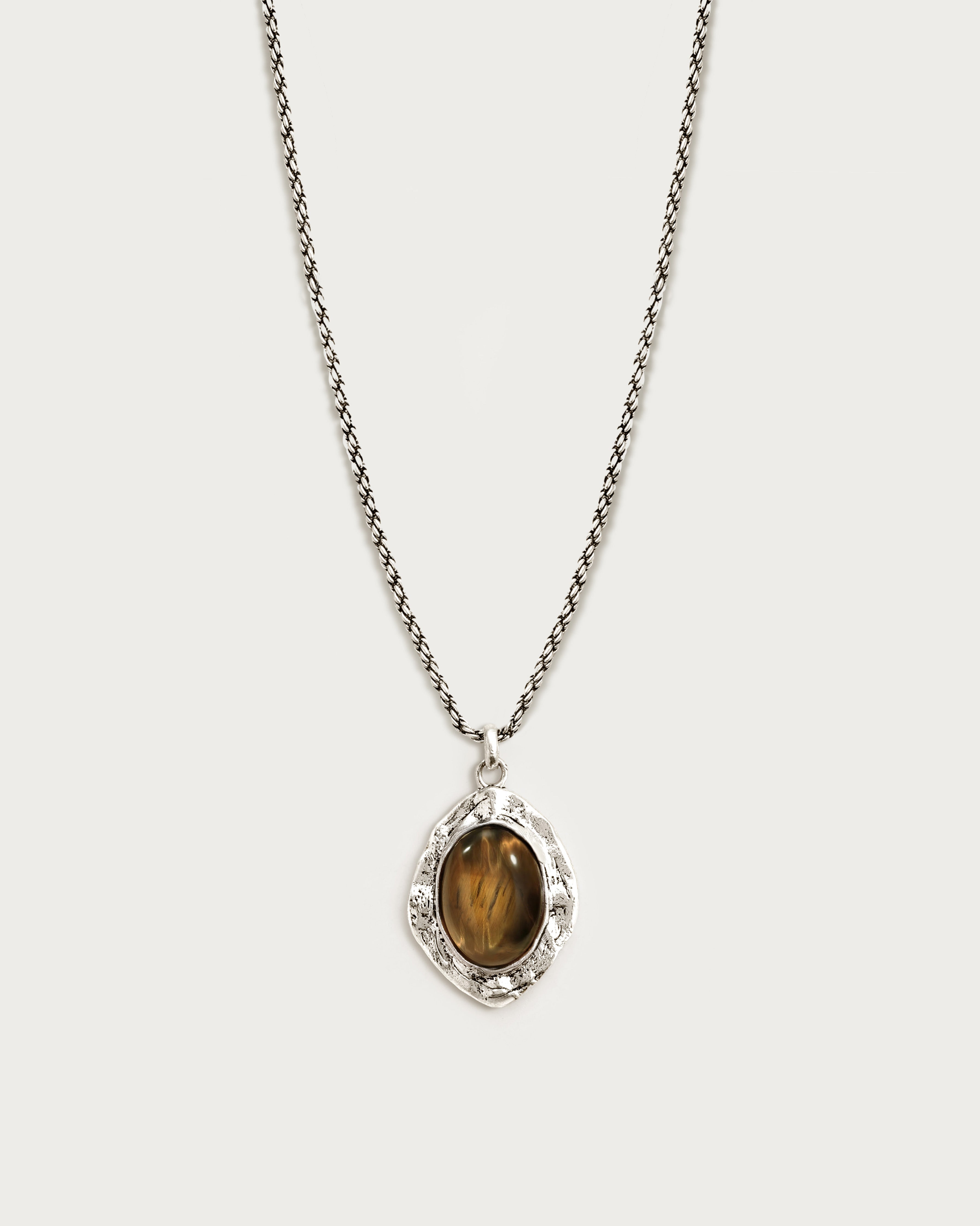 Gold Tiger's Eye Savannah Long Necklace
