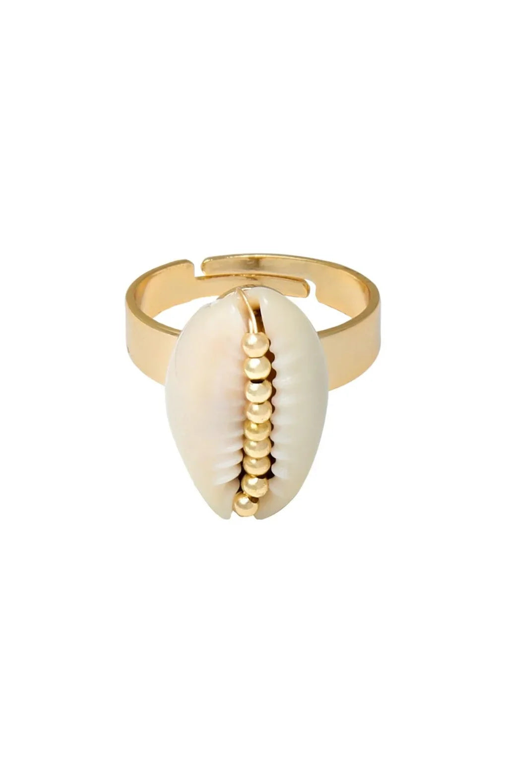 Shell ring - gold