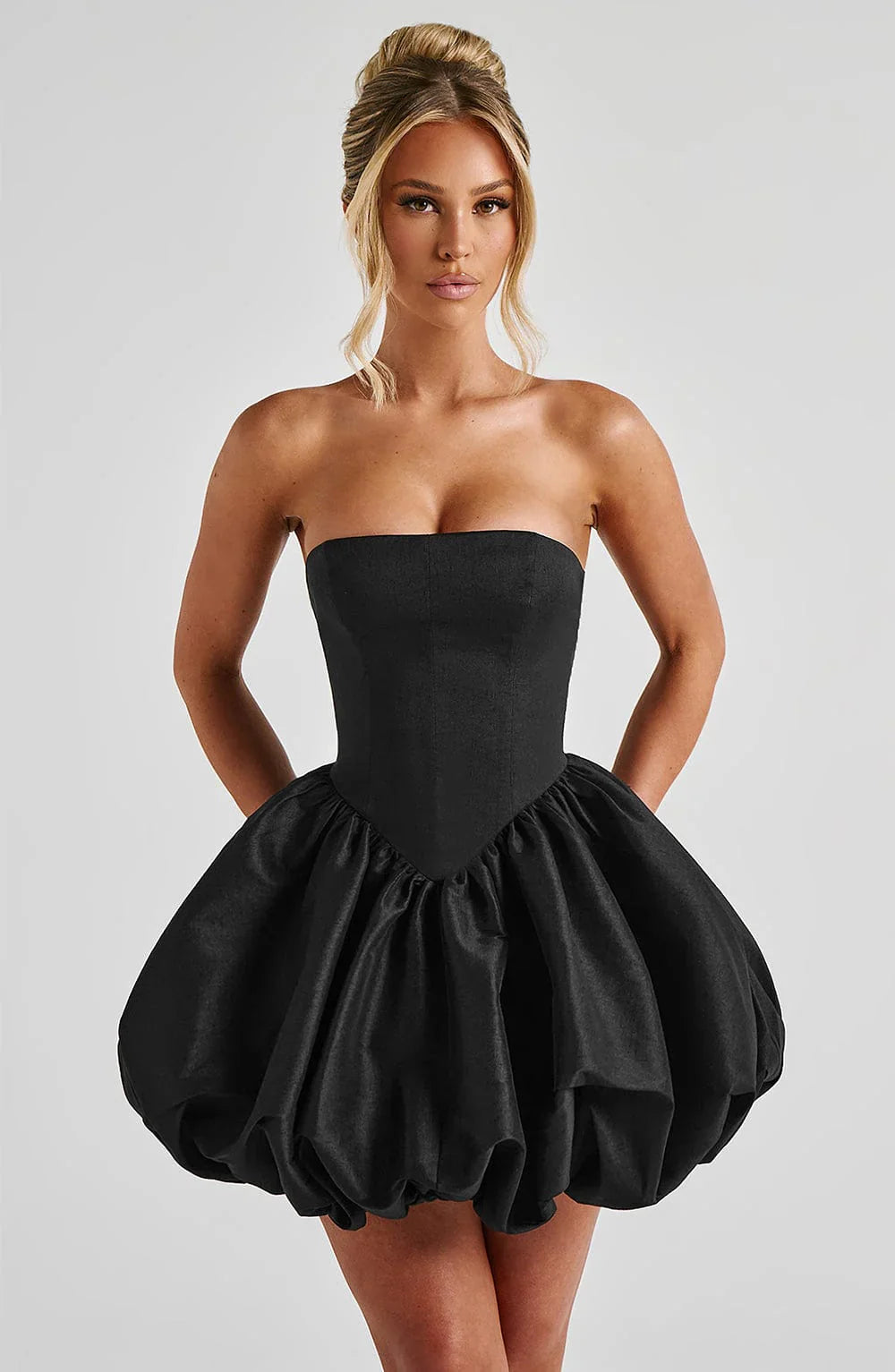 Camille - Strapless Mini Dress
