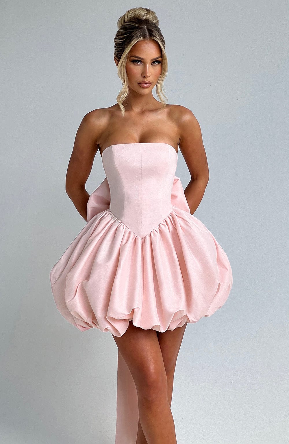 Camille - Strapless Mini Dress
