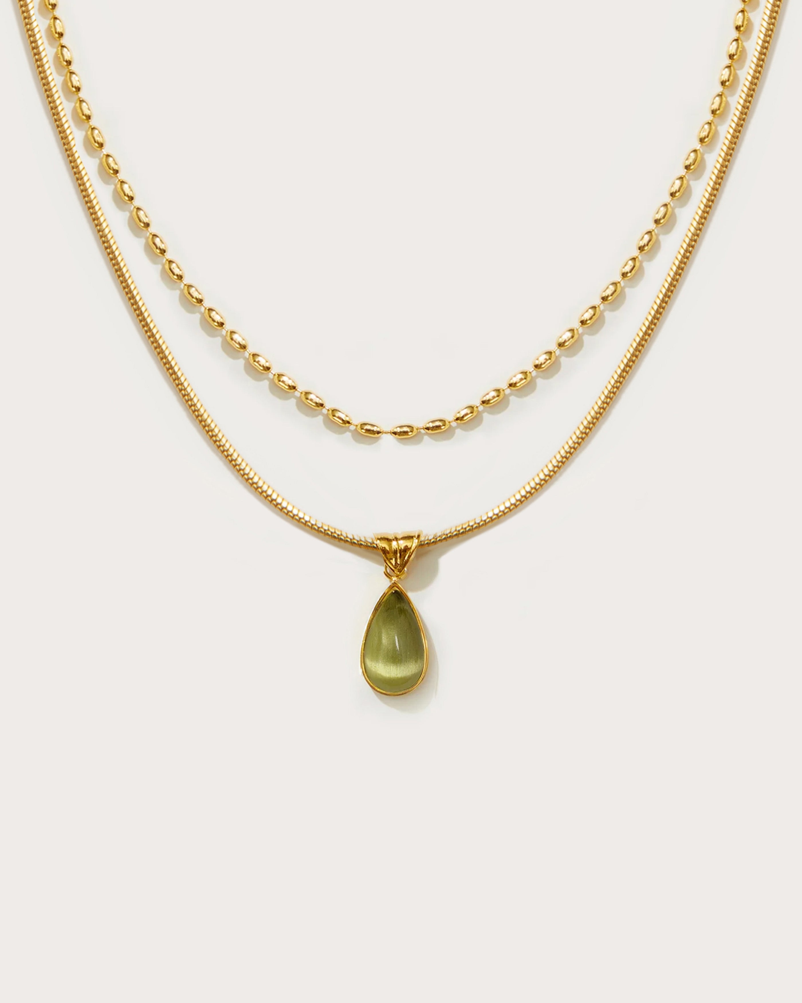 Waterdrop Necklace Set