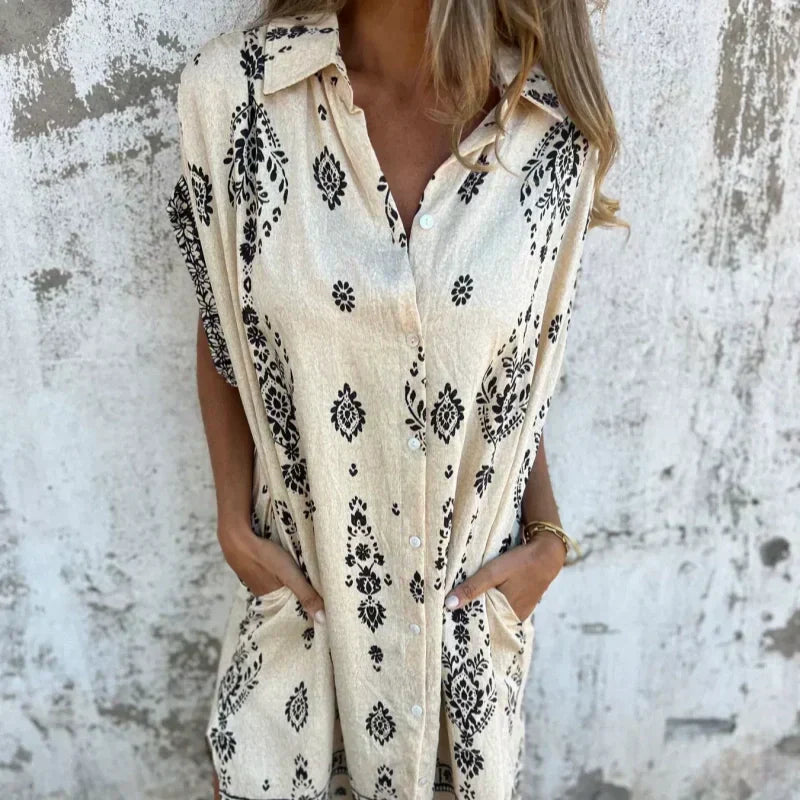 EasyBloom™ | Loose Fit Pocket Dress